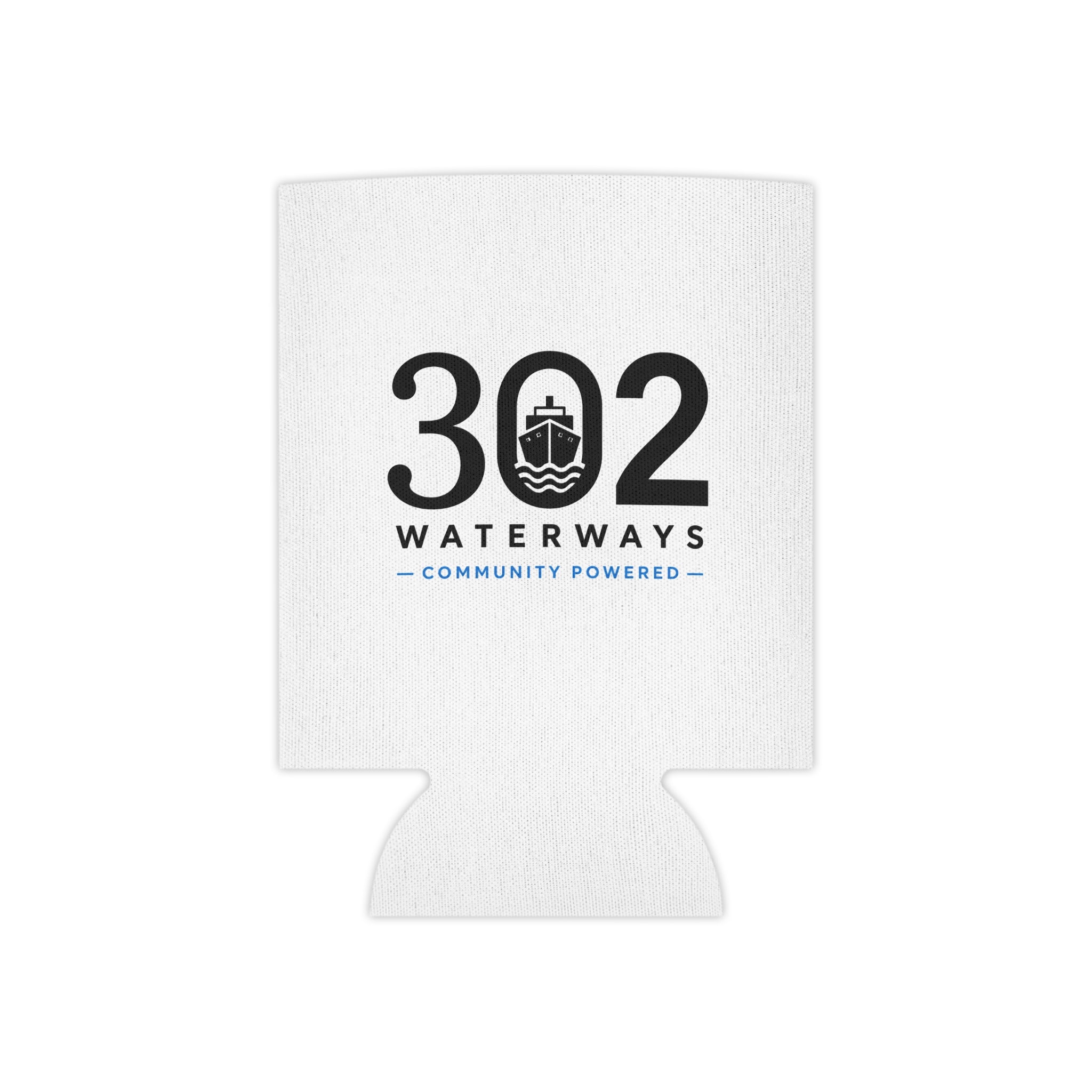 302 Waterways – Community Powered Beverage Koozie