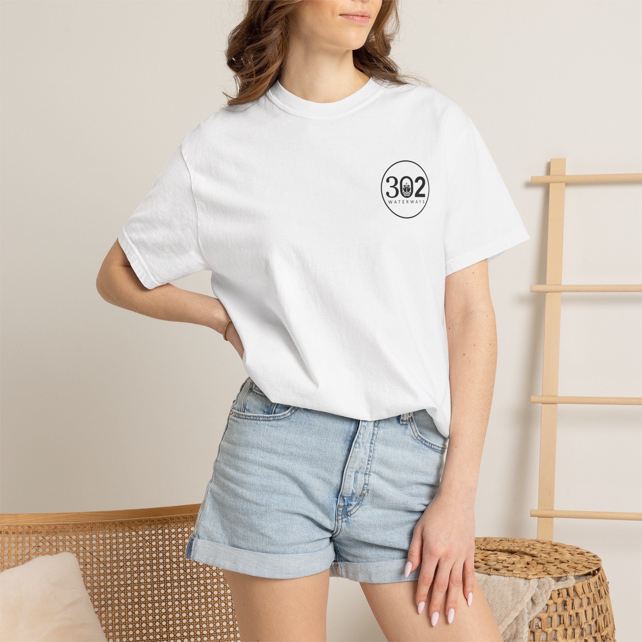 302 Waterways Logo Tee
