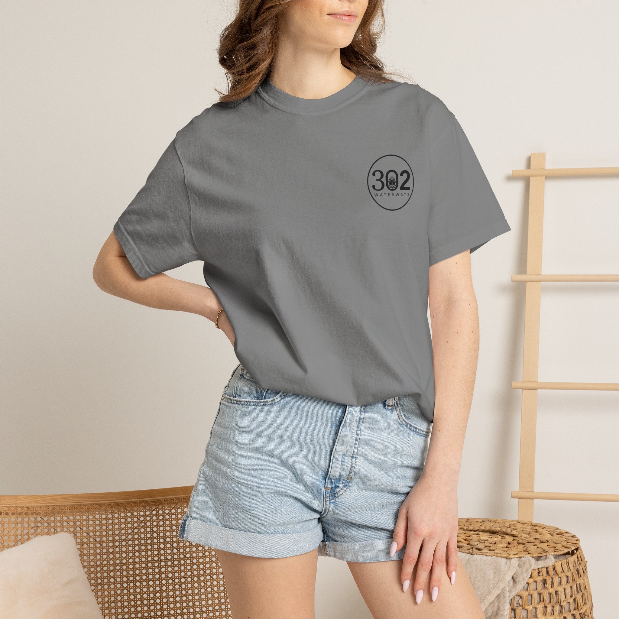 302 Waterways Logo Tee
