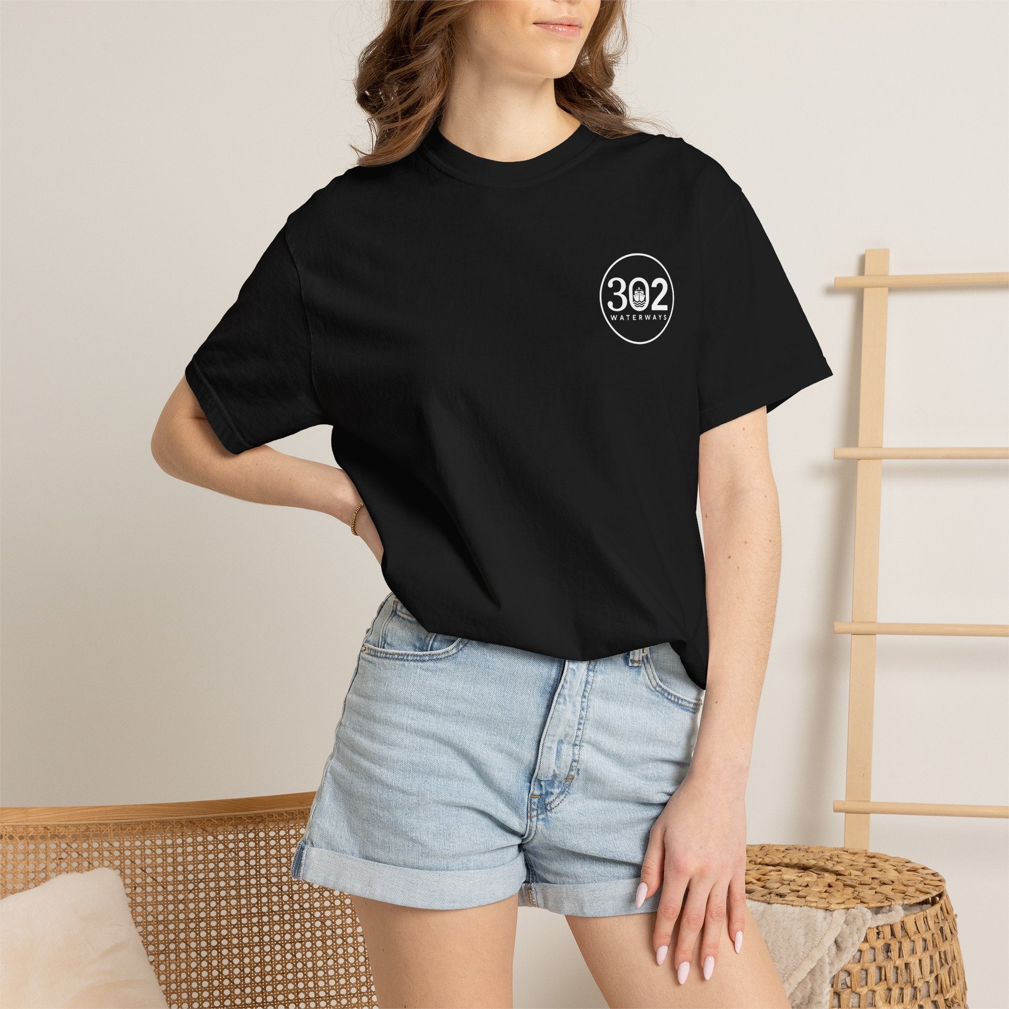 302 Waterways Logo Tee
