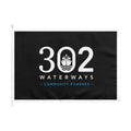 302 Waterways Double-Sided Flag — Community Powered